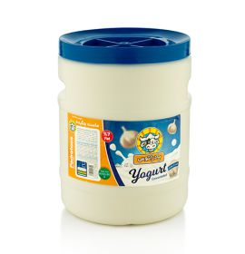 Abstract yogurt with garlic 8 kg